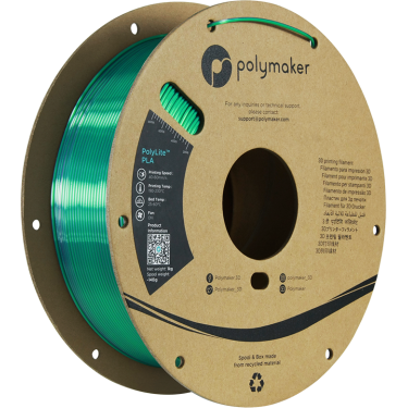 Polymaker PolyLite PLA Silk Dual Color - Jadeite - 1.75mm - 1kg